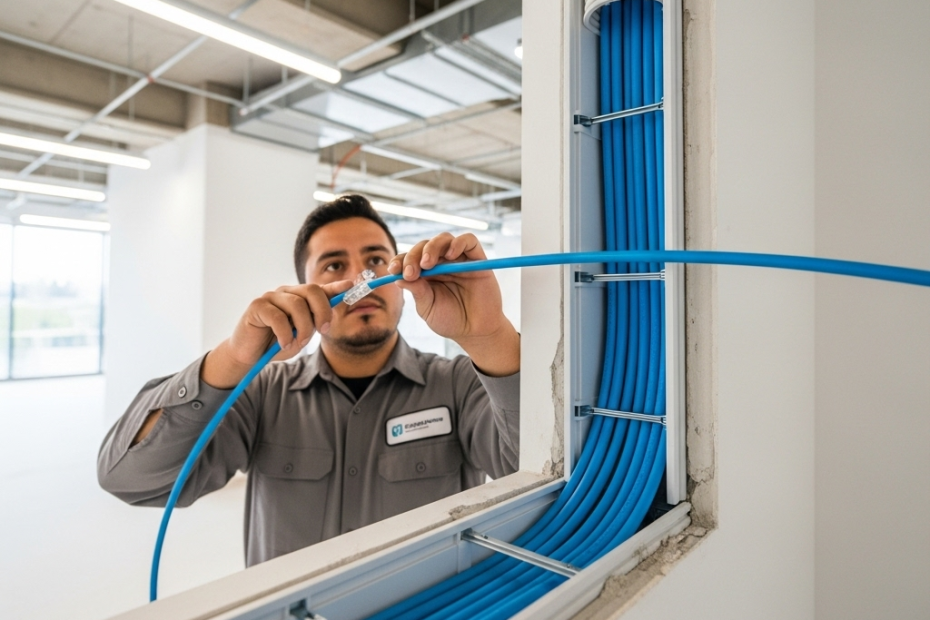 Ethernet Kablosu Çekme 4 Ethernet Kablosu Çekme