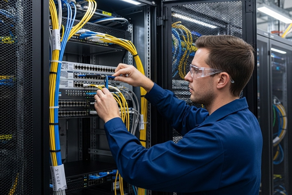 Rack Kabinet Kurulumu 18 Rack Kabinet Kurulumu