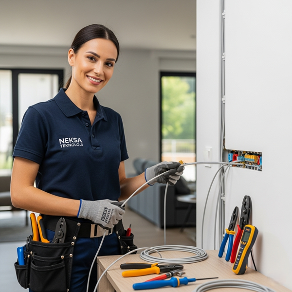 Eve İnternet Kablosu Çekme Hizmeti 6 Eve İnternet Kablosu Çekme Hizmeti