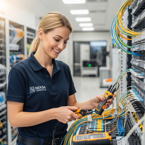 Fiber Optik Sonlandırma Hizmeti 12 Fiber Optik Sonlandırma Hizmeti